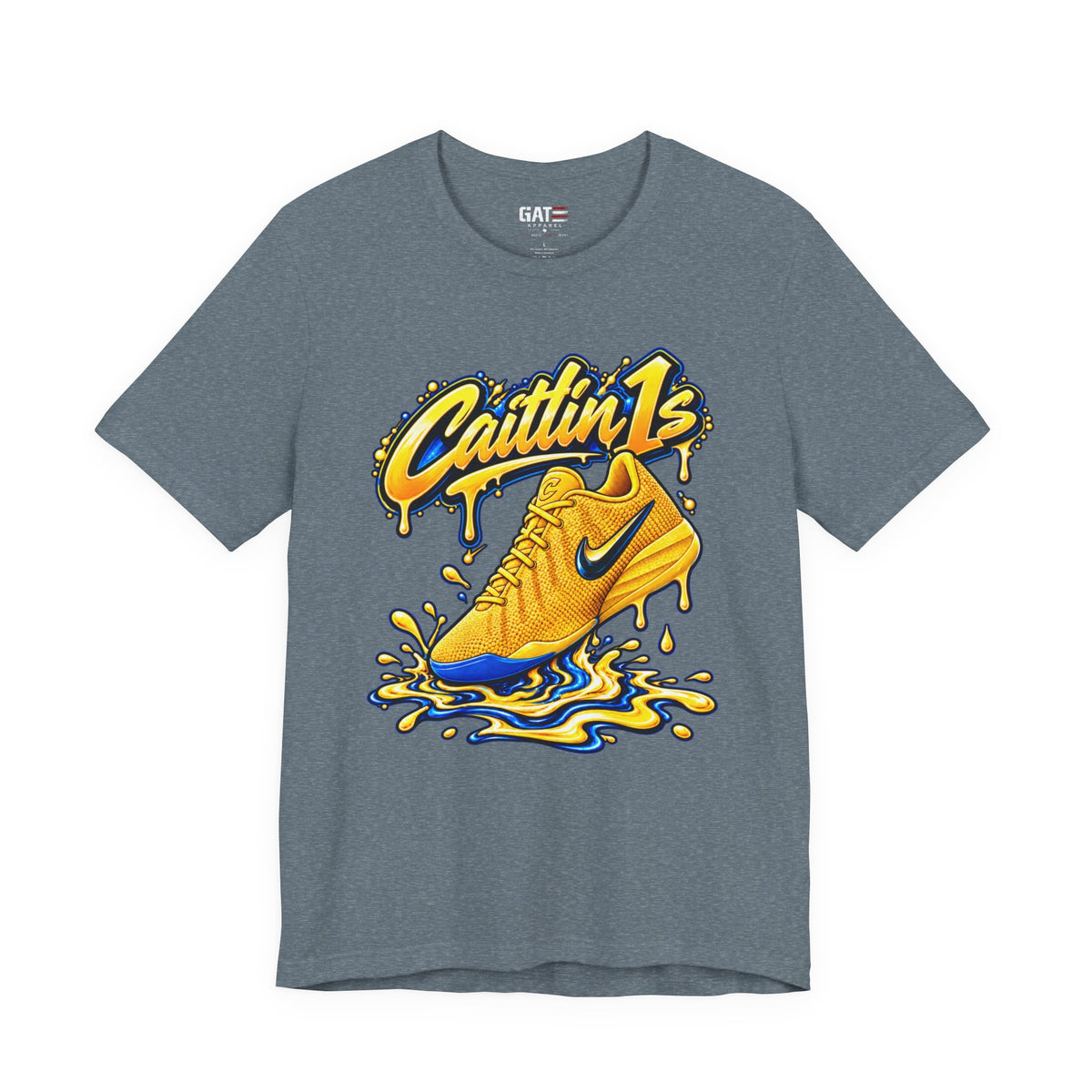 Caitlin Clark Caitlin 1s Yellow Zest Sneaker Shirt