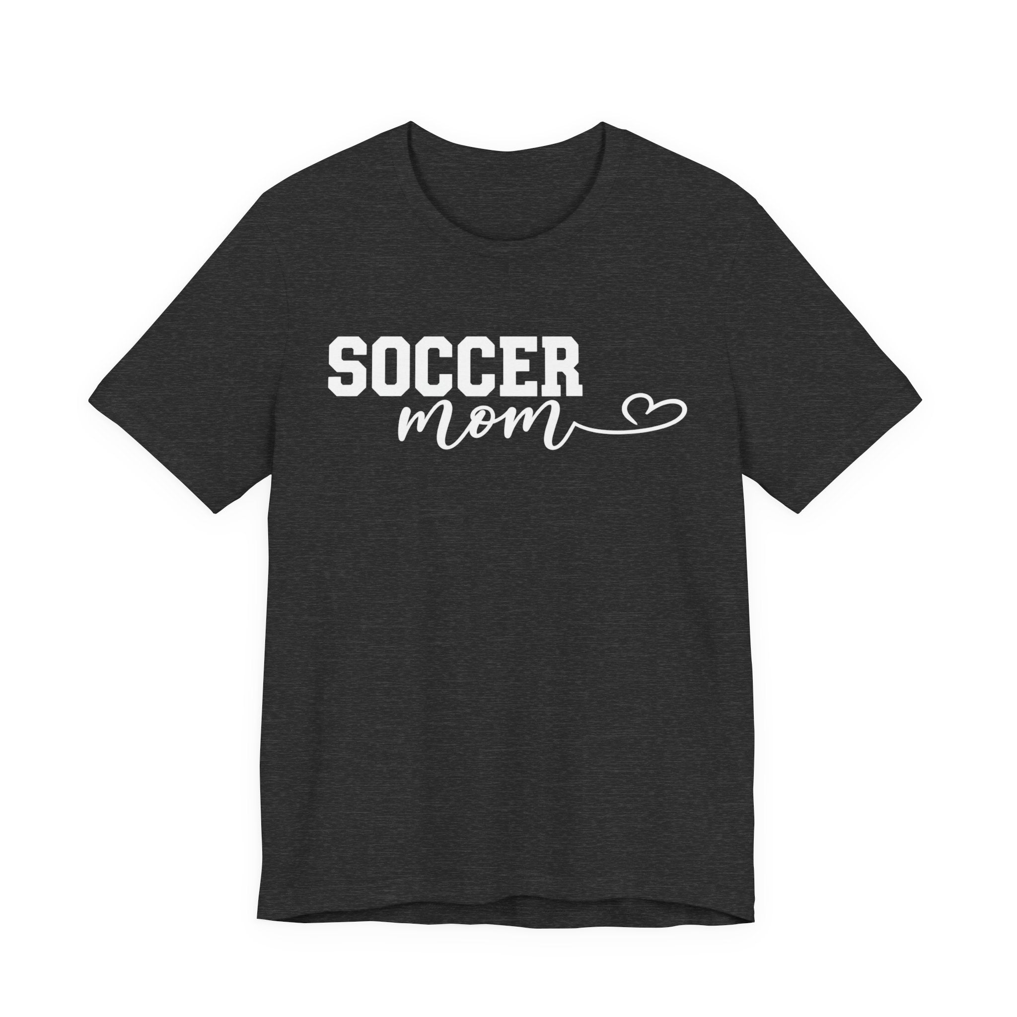 Soccer Mom Tee — Personalized Back Number & Name Soccer Shirt