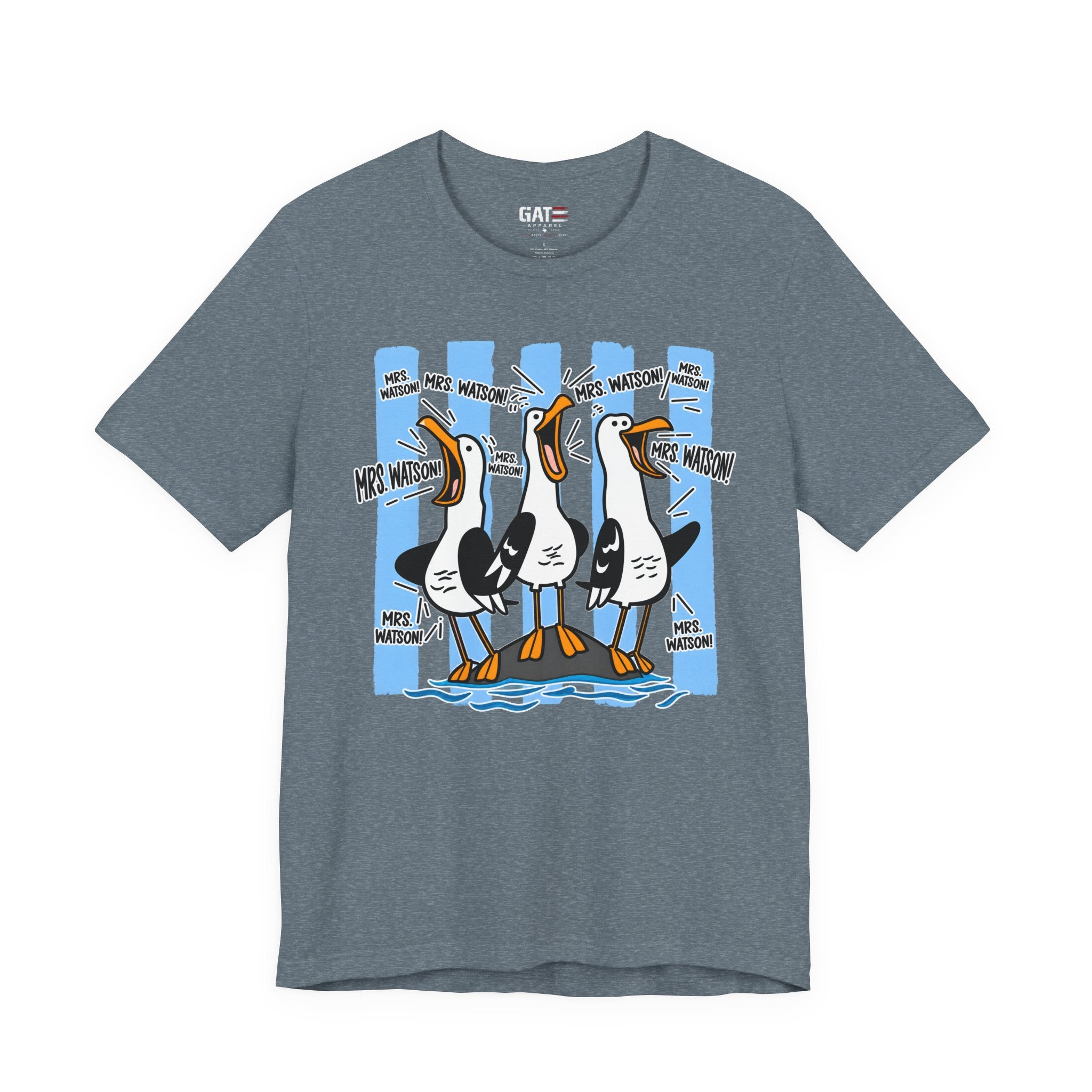Mine Mine Mine Custom Teacher Shirt – Personalized Seagull Tee