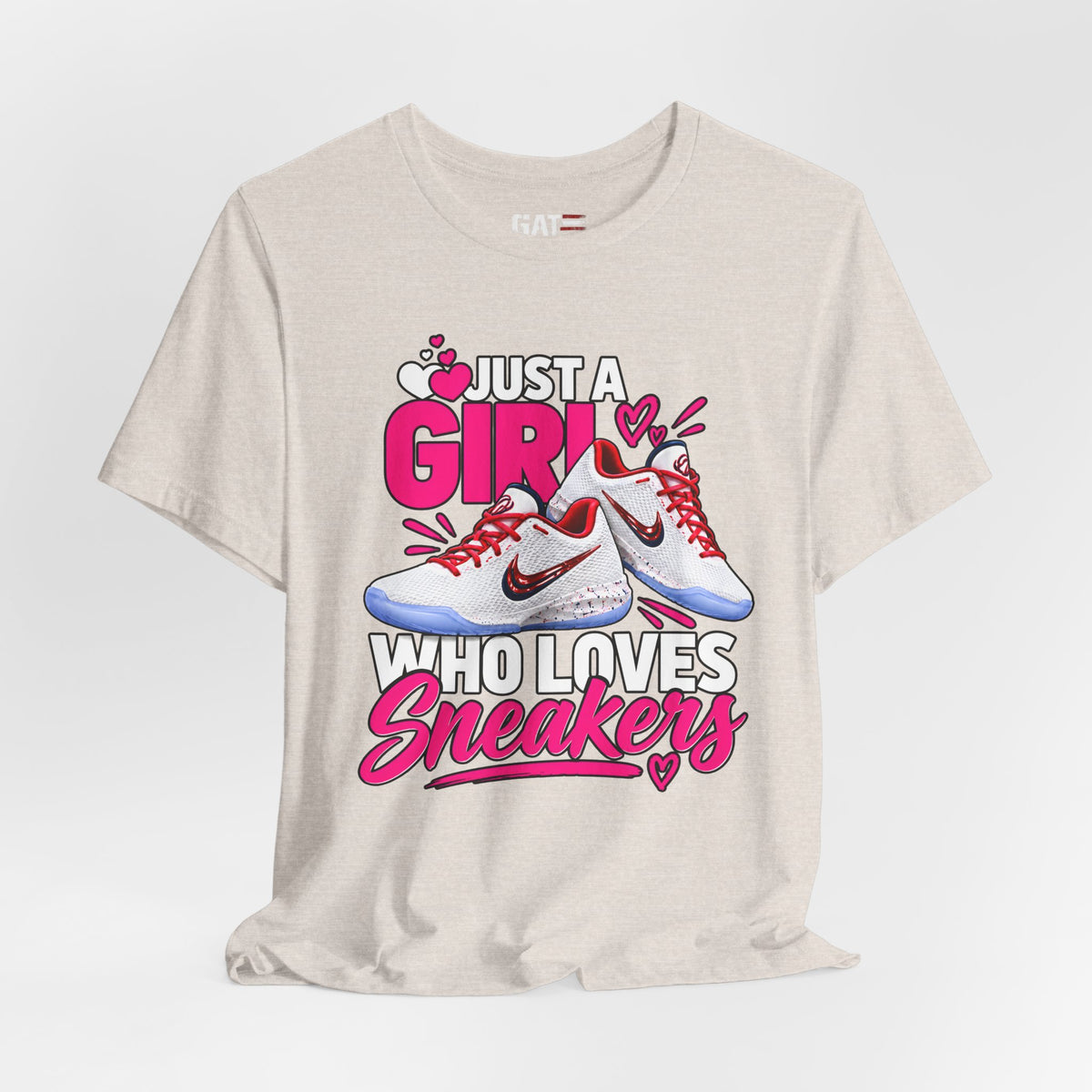 Caitlin Clark Caitlin 1s Just a Girl Sneaker Shirt | Style 4