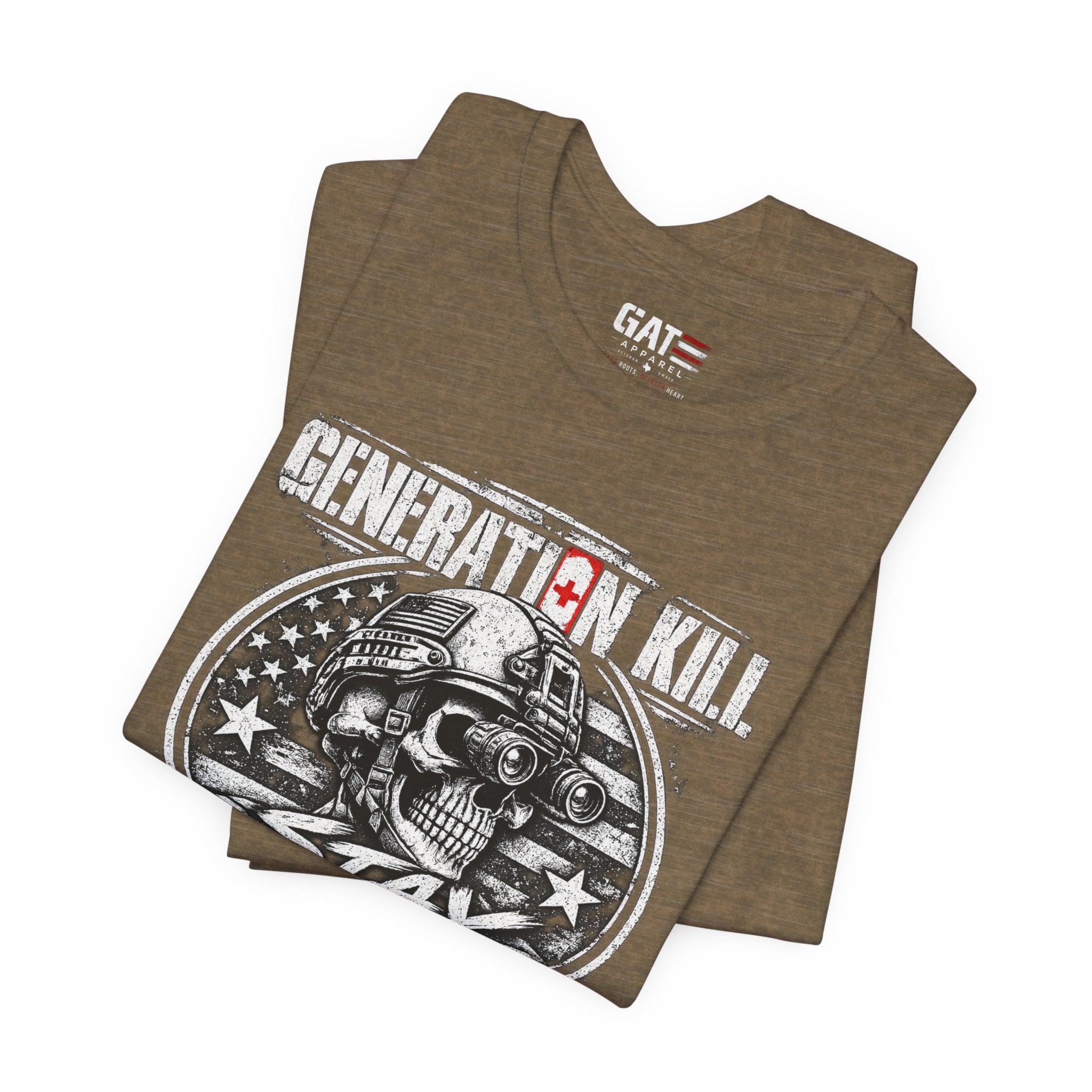 Stay Frosty Skull Tee — Military Veteran Retro Graphic T-Shirt