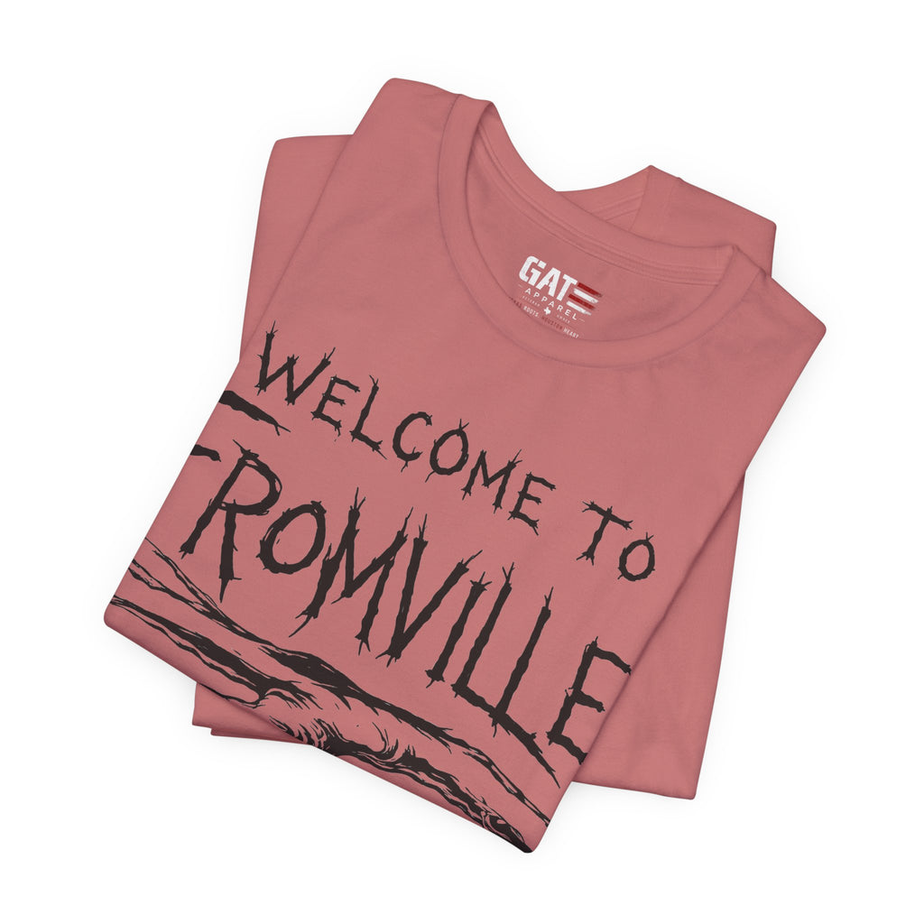 Welcome to Fromville T-Shirt —  Horror Town Graphic Tee