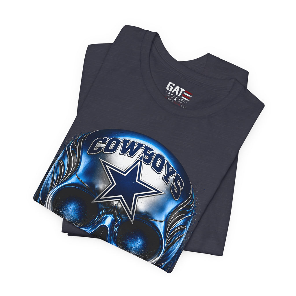 Custom Your Choice|NFL Team Skull T-Shirt — Fan Pride Graphic Tee