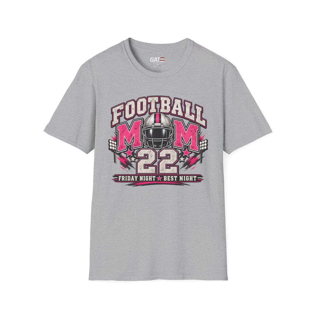 Football Mom Personalized Shirt Custom Player Name Number Game Day Tee