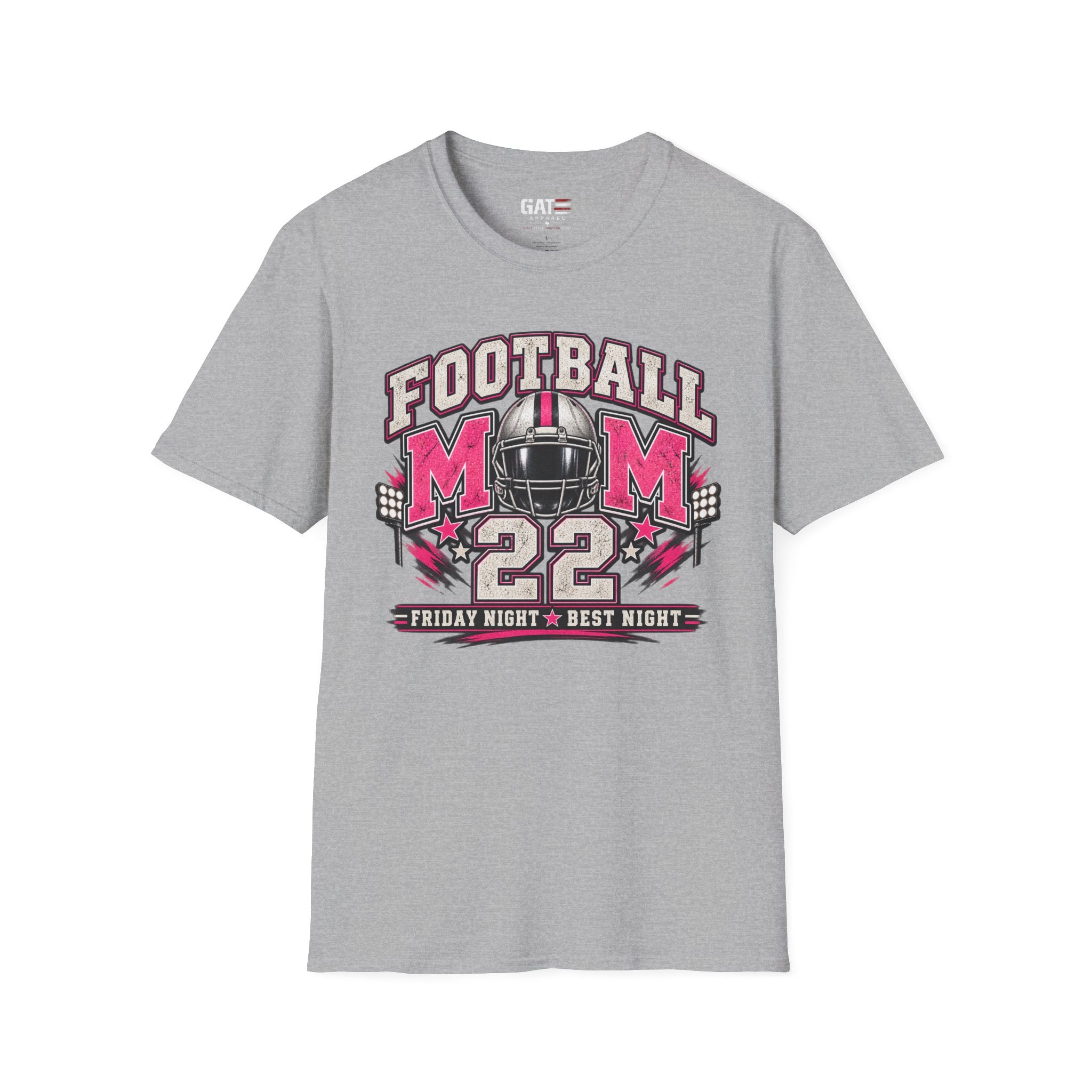 Football Mom Personalized Shirt Custom Player Name Number Game Day Tee