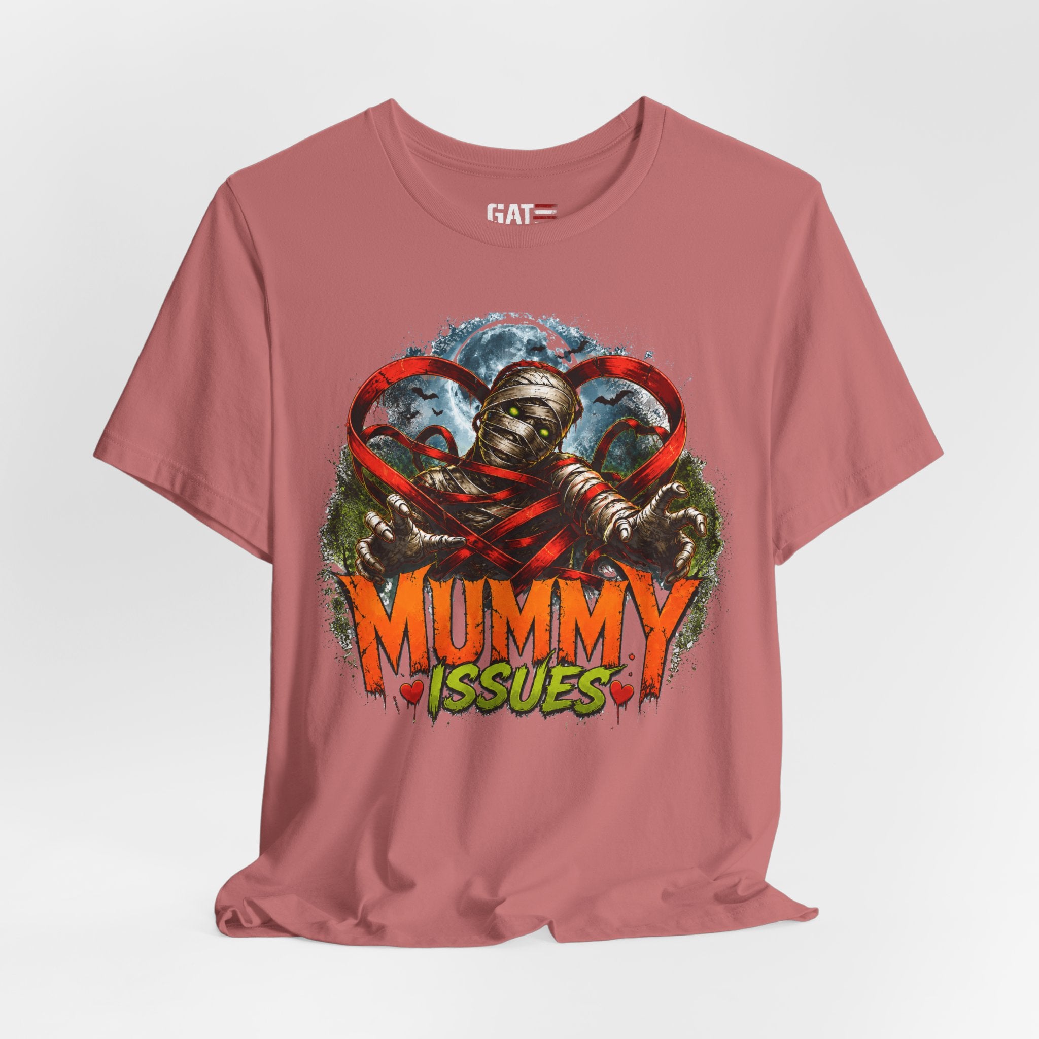 Mummy Issues T-Shirt - Funny Retro Halloween Mummy Graphic Tee