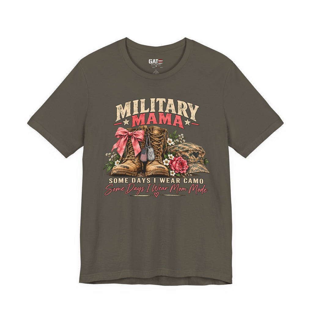 Military Mama Shirt | Serving My Country, Raising My Littles Tee