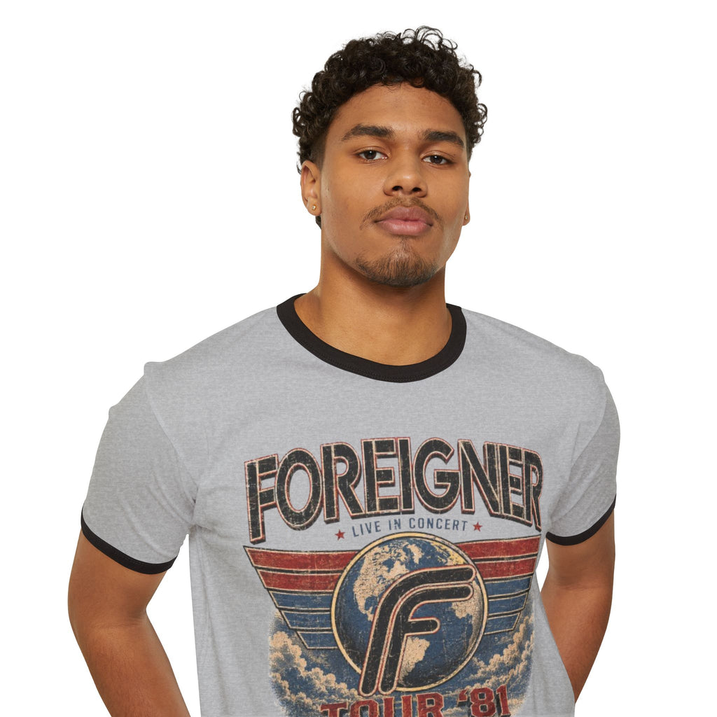 Foreigner Tour '84 Vintage Ringer Tee