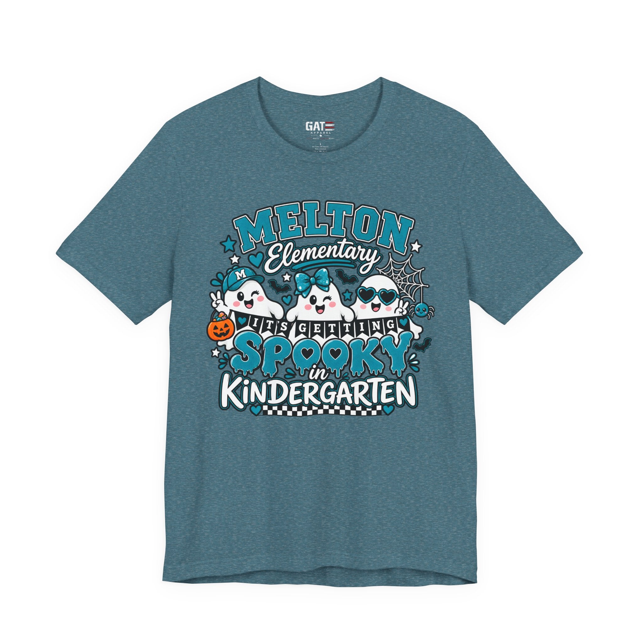 Melton Elementary Spooky Kindergarten Halloween T-Shirt
