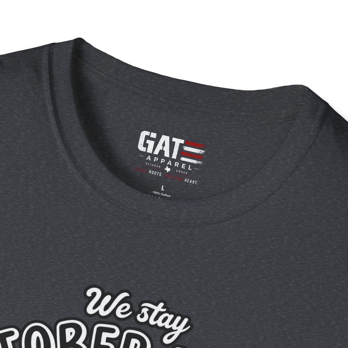 October Ready ghost baseball tee mockup