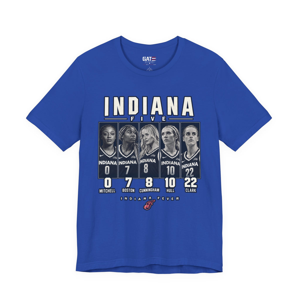 Indiana Fever The Five Shirt | Caitlin Clark WNBA Basketball Tee