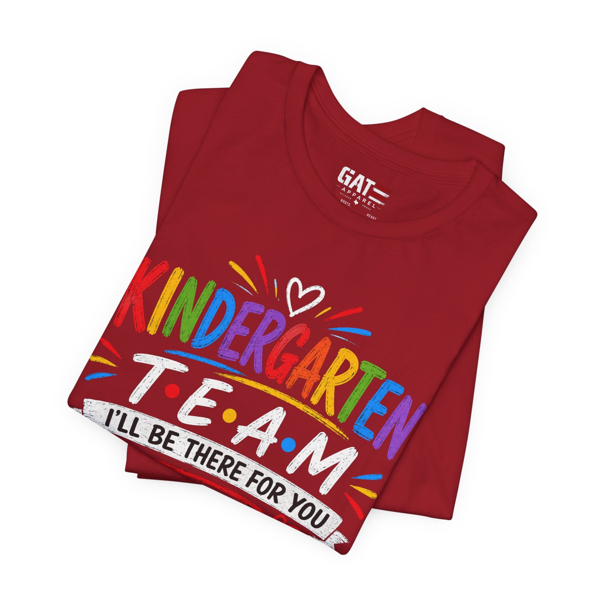 Kindergarten Team Tee, Teacher Squad Shirt, Color Dot Inspired Teacher Shirt, Grade Level Team Gift, School Staff Apparel, Friends Theme