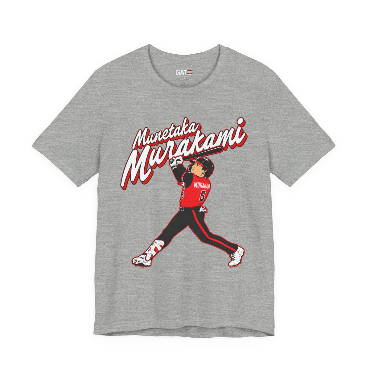 Chicago White Sox Munetaka Murakami Baseball Player Tee — Retro Japan Pro Baseball T-Shirt