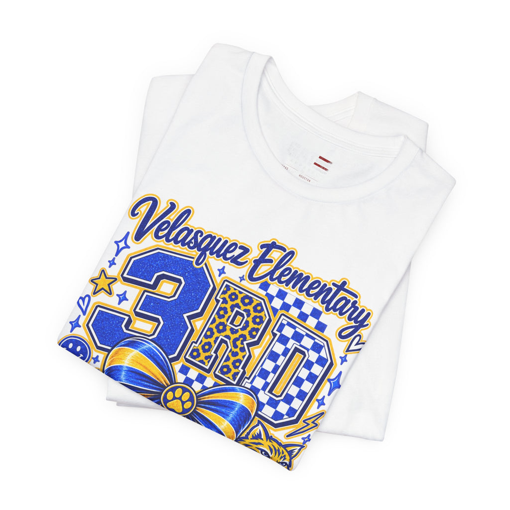 Custom School Shirt Personalized Coquette Bow School Spirit Teacher Student Tee