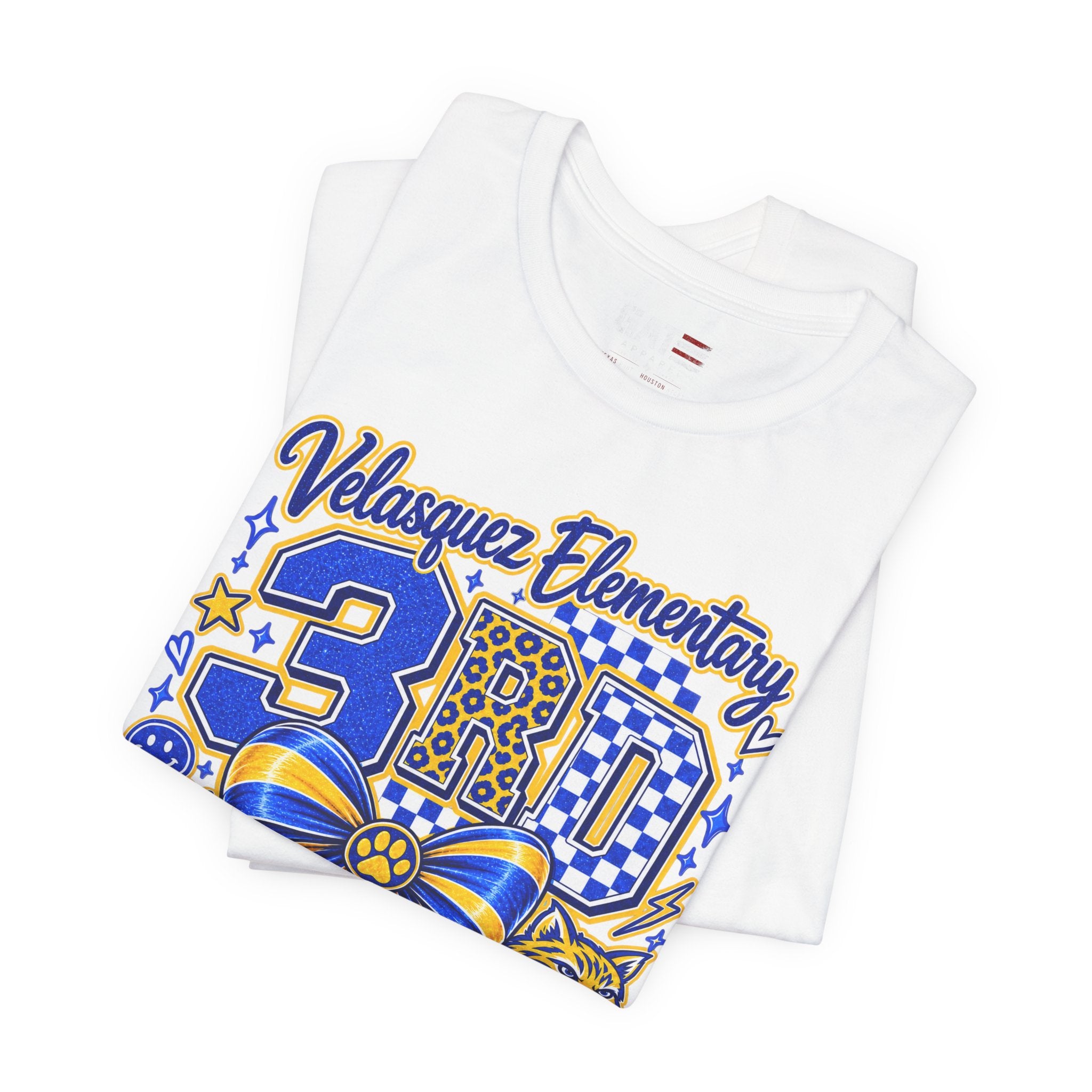 Custom School Shirt Personalized Coquette Bow School Spirit Teacher Student Tee