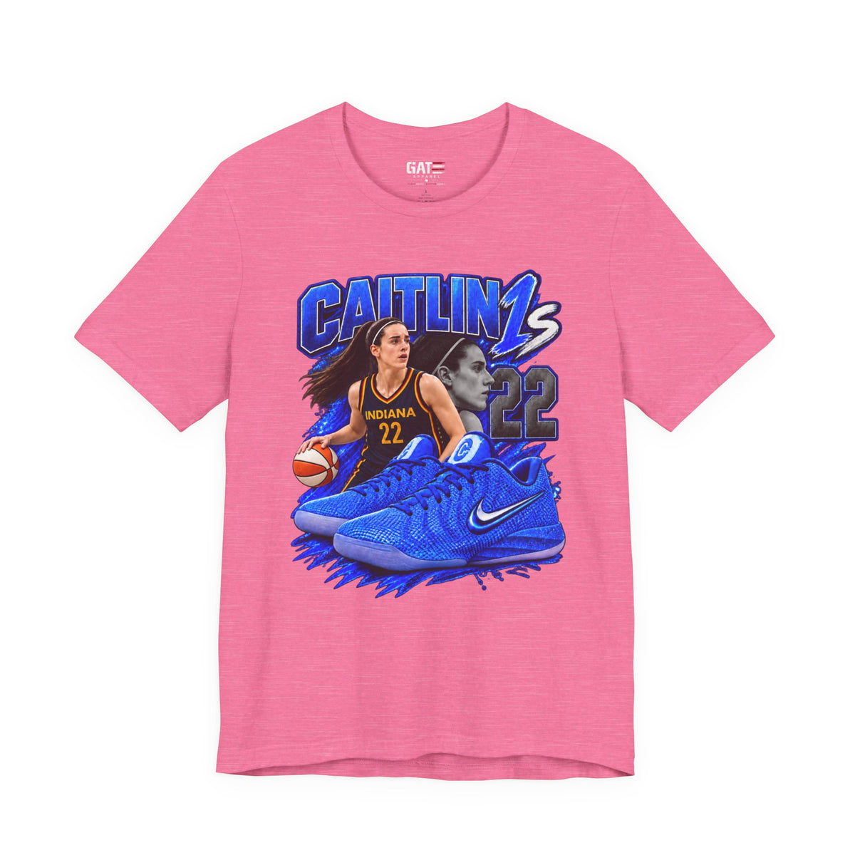 Caitlin Clark Caitlin 1s Racer Blue Classic Sneaker Shirt