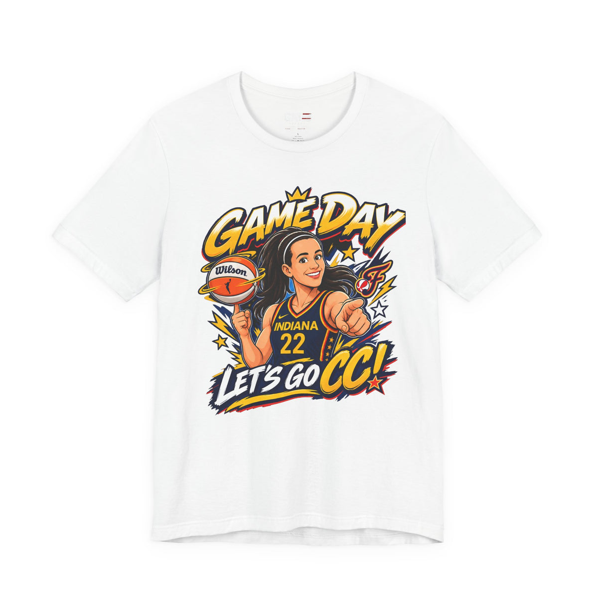 Caitlin Clark #22 Fever Up Shirt | Indiana Fever WNBA Tee