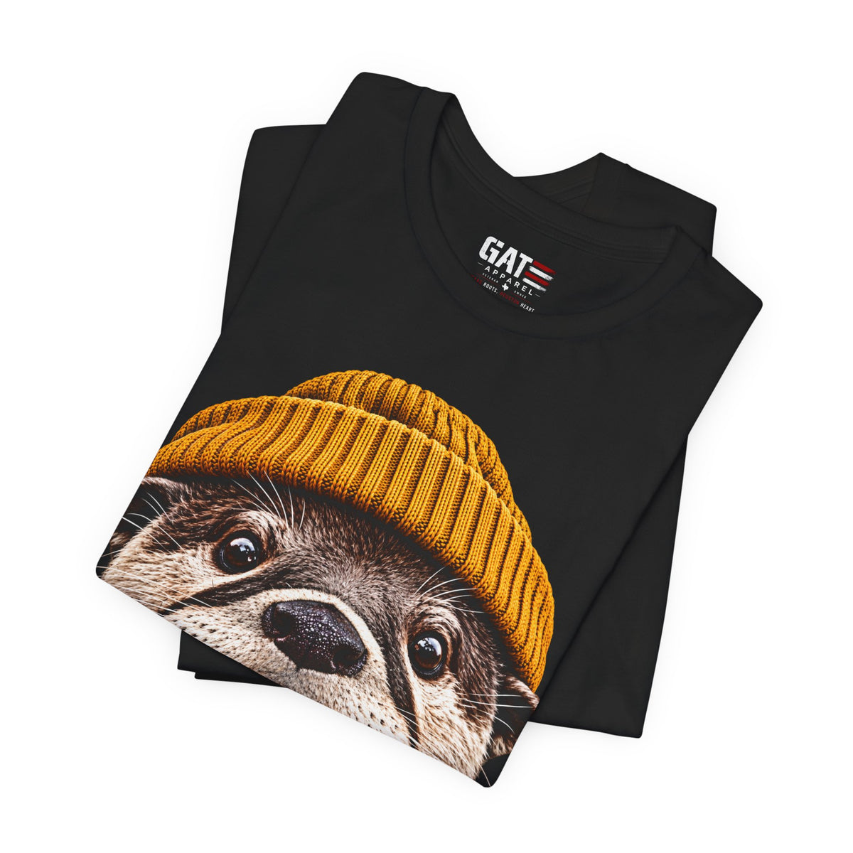 Cute Otter Wearing Beanie Wildlife Graphic T-Shirt - product image 16