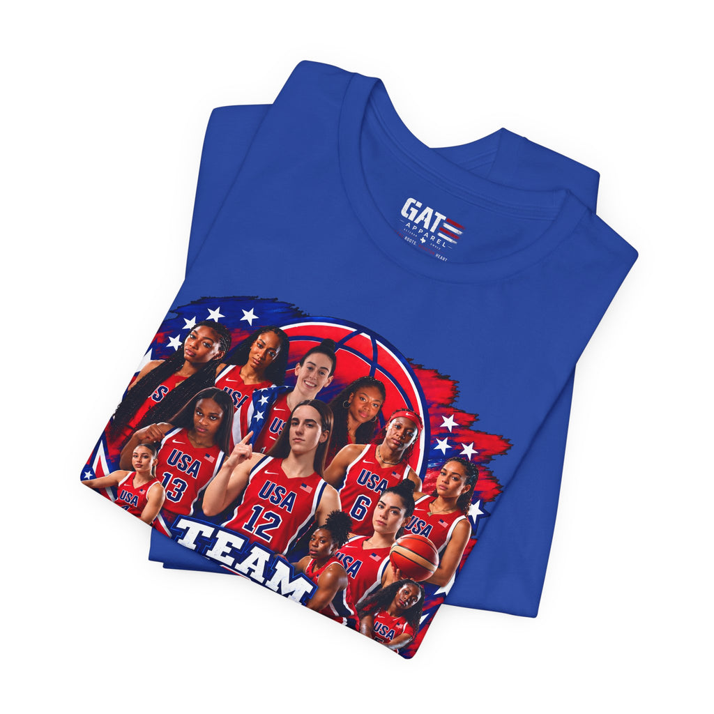 Team USA Women's Basketball Shirt | FIBA Tee 2026 Design 1