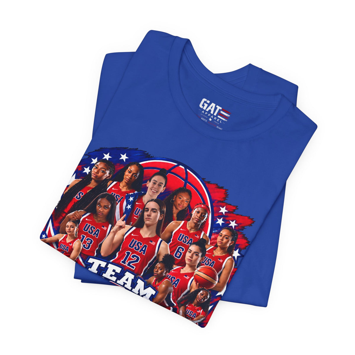 Team USA Women's Basketball Shirt | FIBA Tee 2026 Design 1
