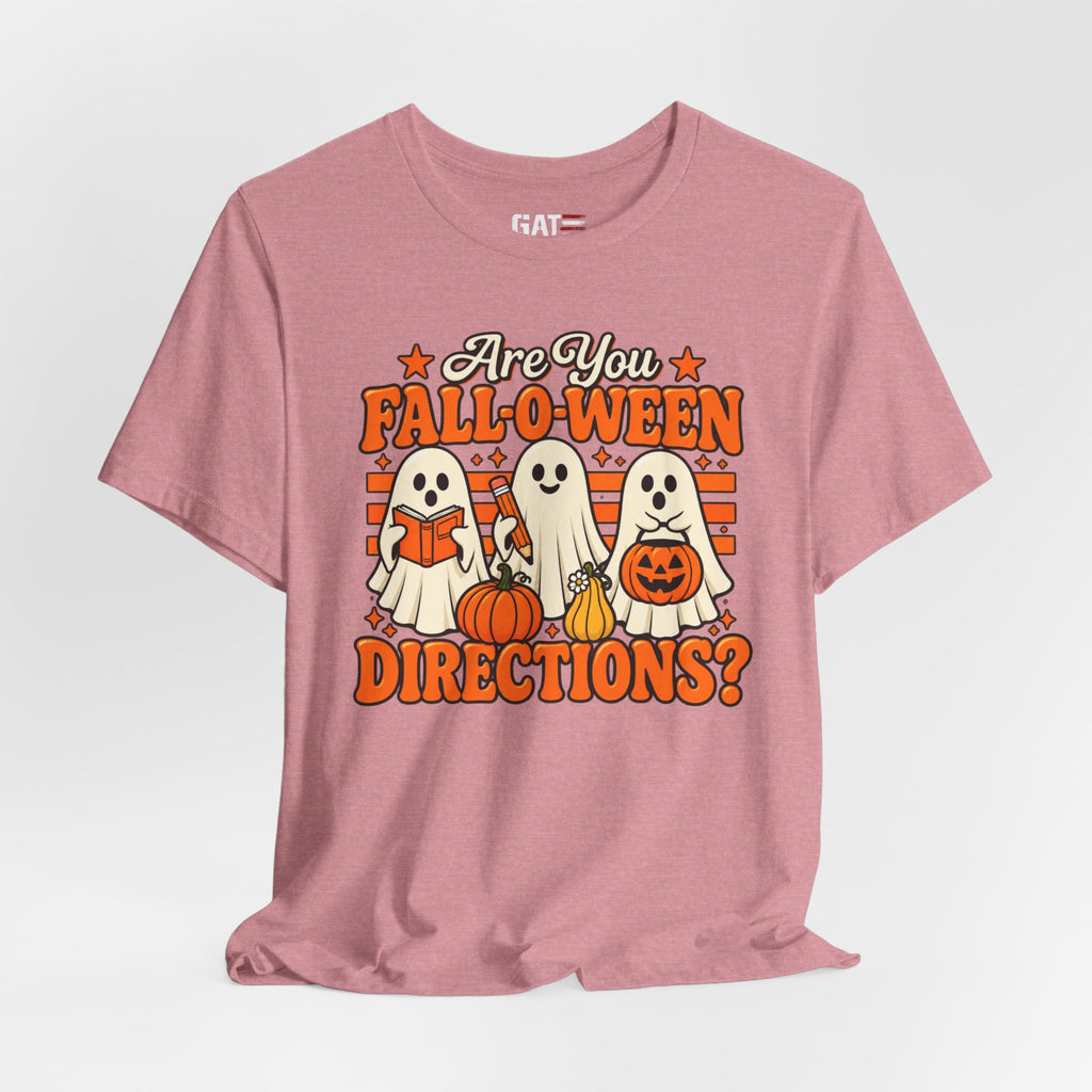Halloween Teacher Shirt – Are You Falloween Directions? – product photo