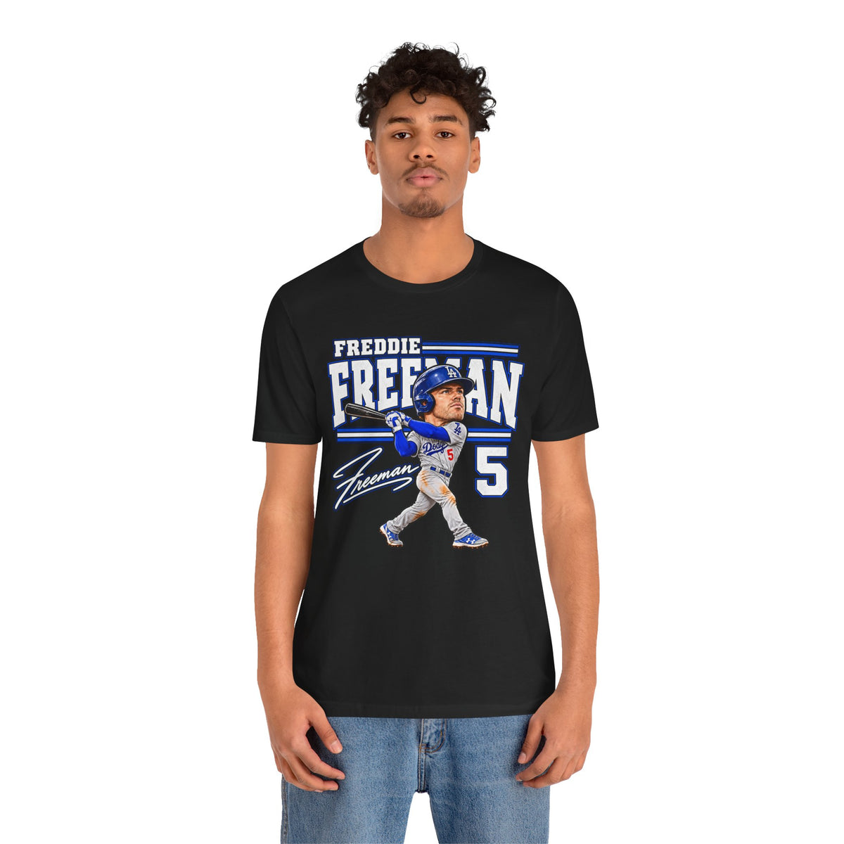 Freddie Freeman Los Angeles Dodgers #5 Baseball Tee
