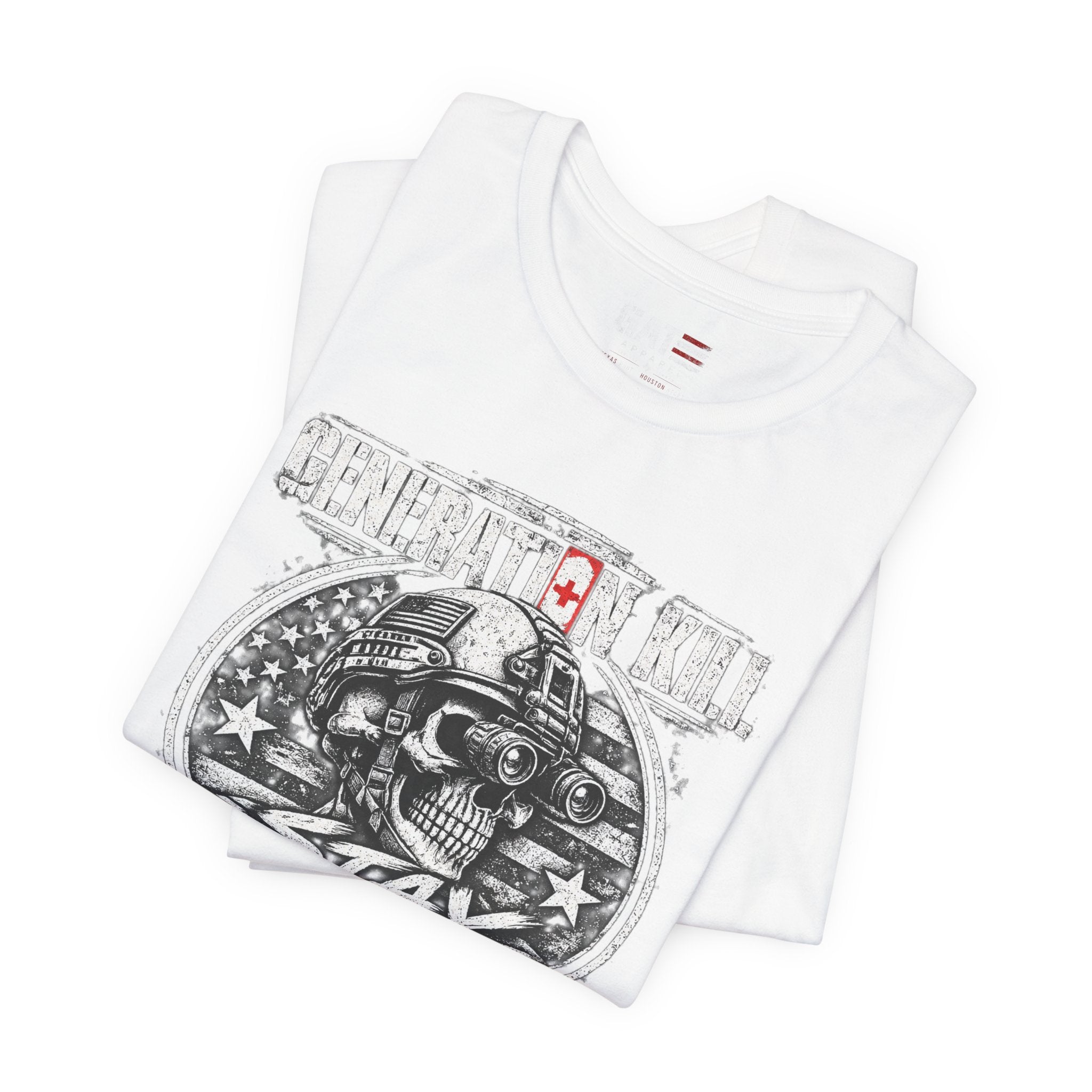 Stay Frosty Skull Tee — Military Veteran Retro Graphic T-Shirt