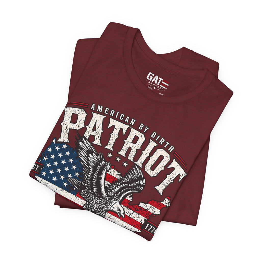 Patriot by Choice Shirt | American Flag Eagle Tee