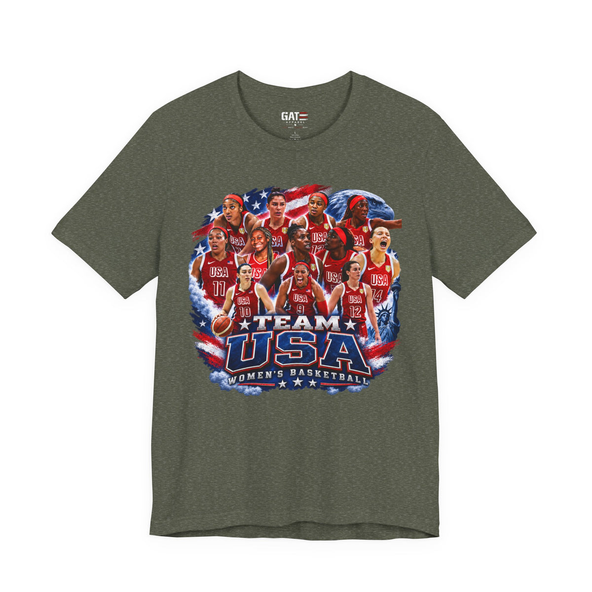 Team USA Women's Basketball Shirt | FIBA Tee 2026 Design 3