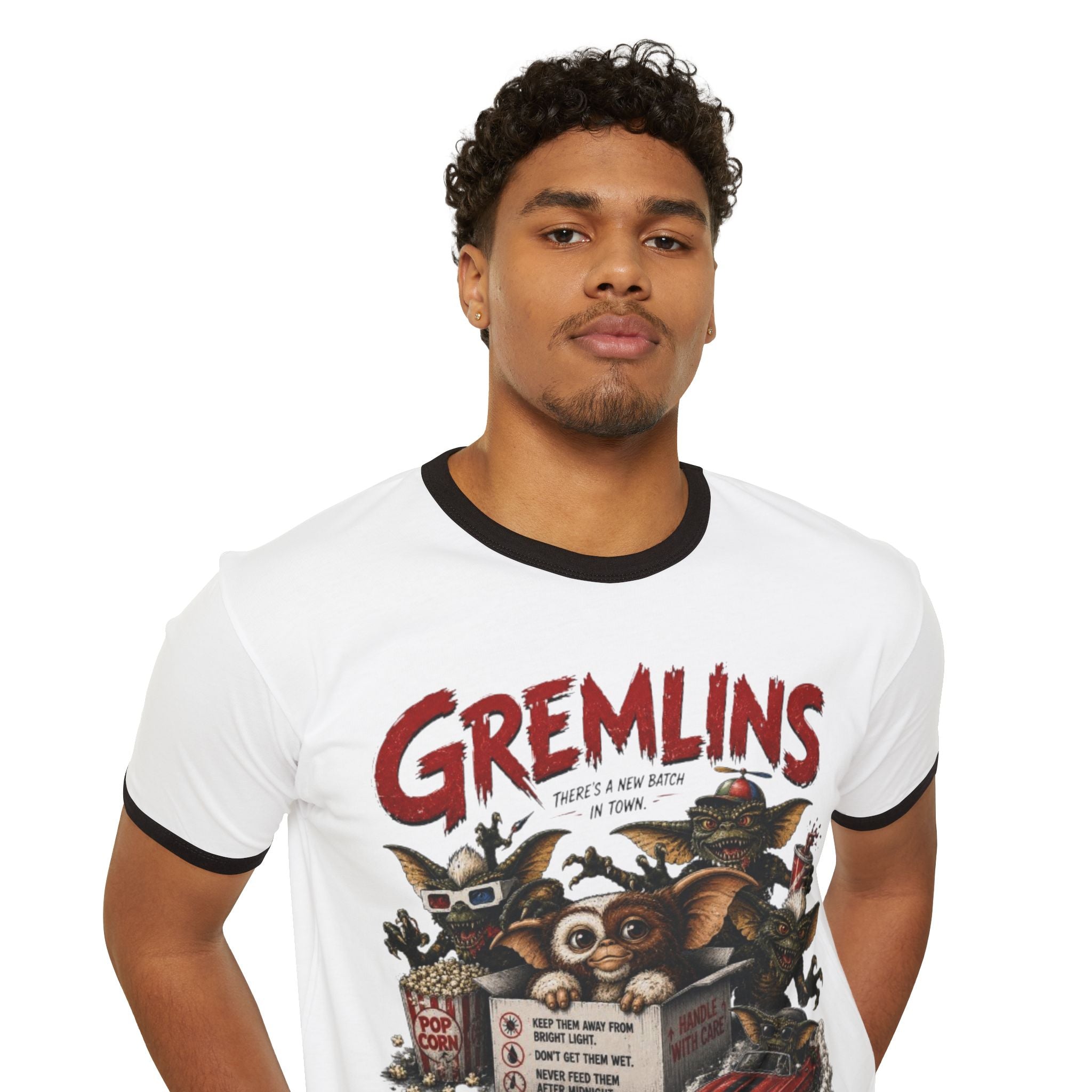 Gremlins Retro Movie Ringer T-Shirt
