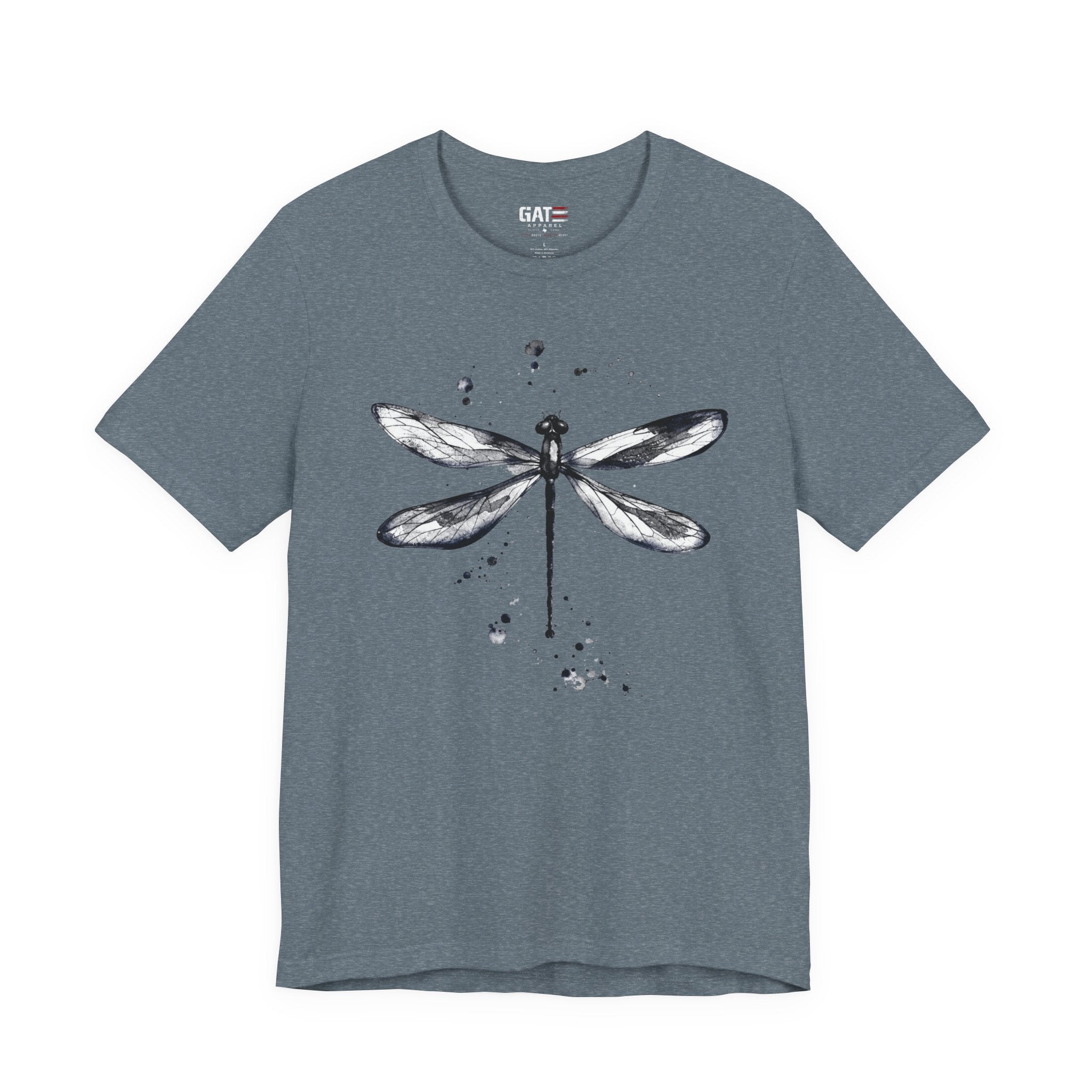 Dragonfly Tee — Watercolor Dragonfly Graphic T-Shirt