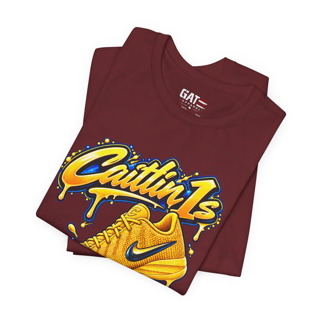 Caitlin Clark Caitlin 1s Yellow Zest Sneaker Shirt