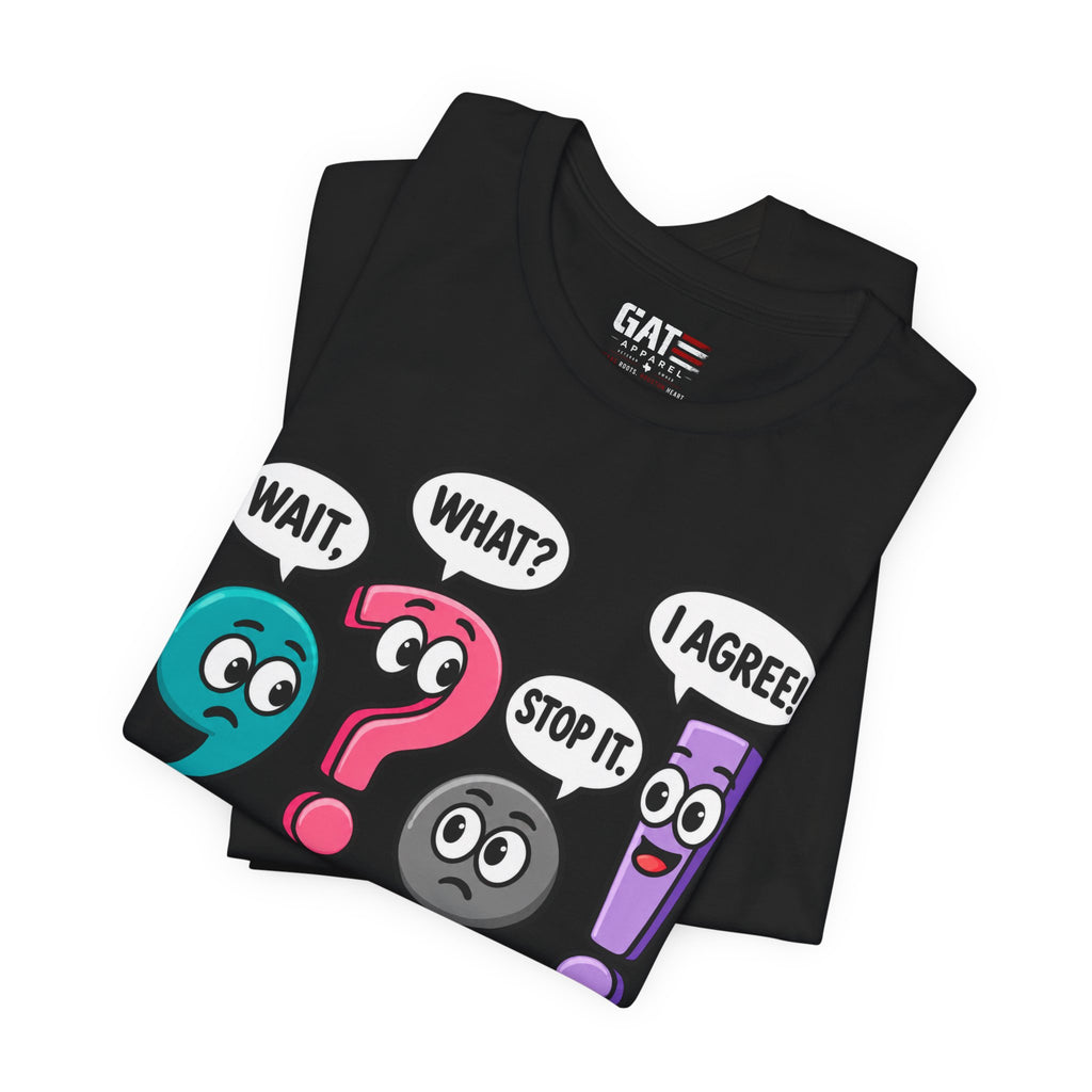 Punctuation Teacher Shirt | Funny Grammar Classroom Tee