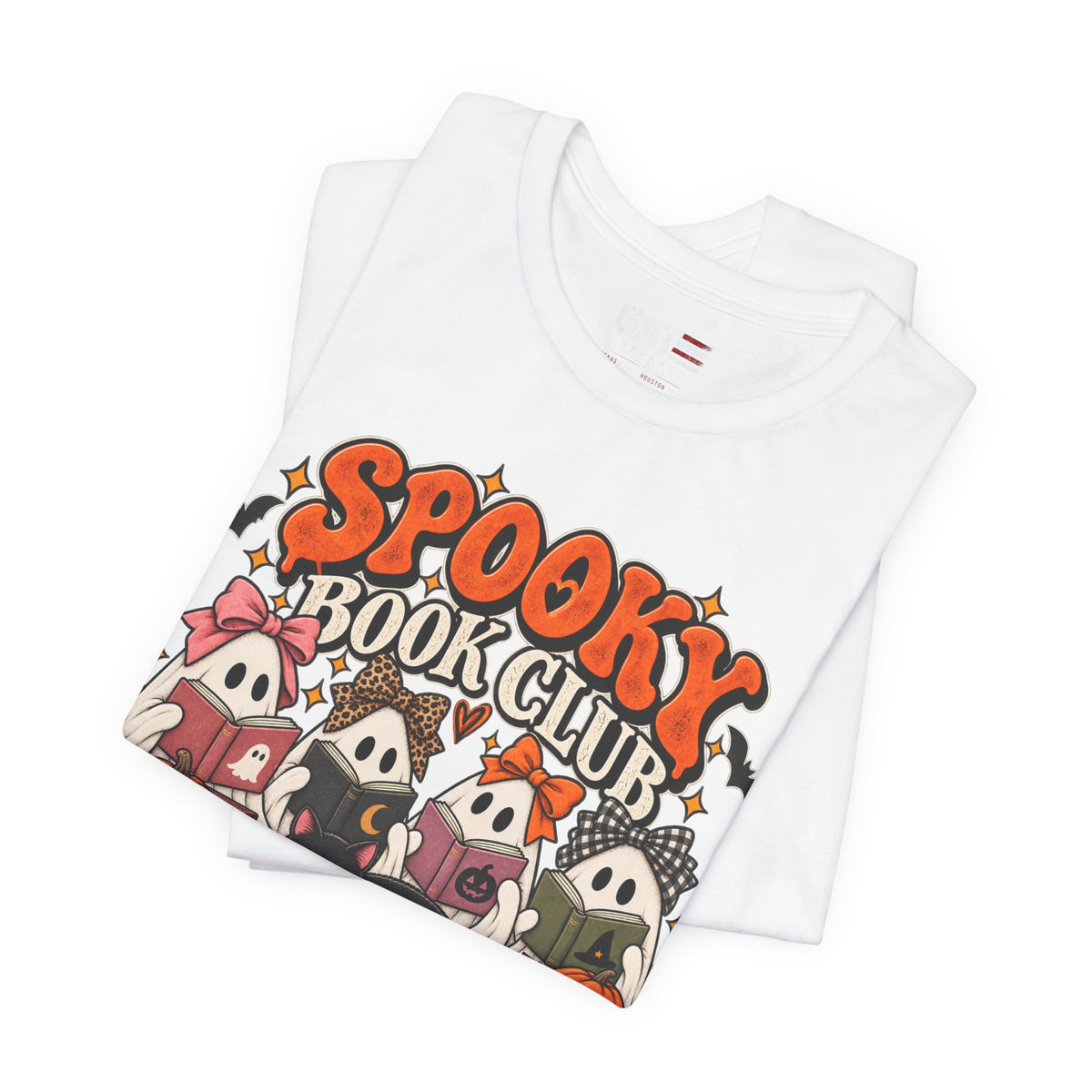 Spooky Book Club Halloween Shirt | Ghost Reading Tee