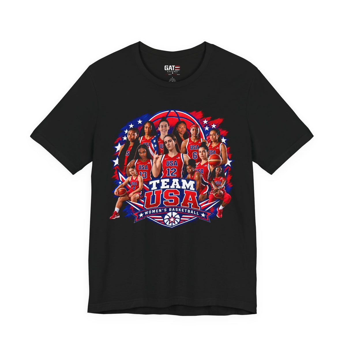 Team USA Women's Basketball Shirt | FIBA Tee 2026 Design 1