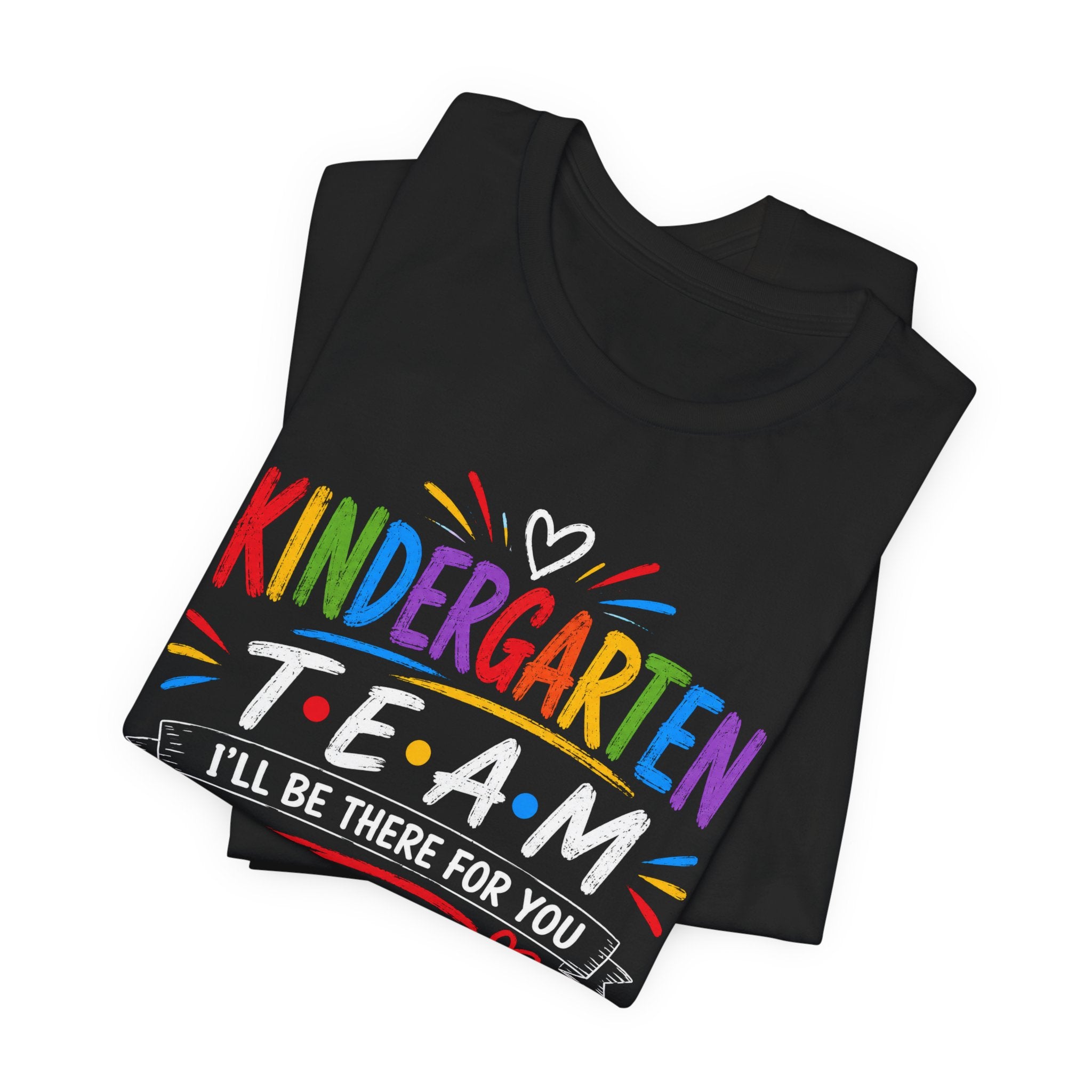 Kindergarten Team Tee, Teacher Squad Shirt, Color Dot Inspired Teacher Shirt, Grade Level Team Gift, School Staff Apparel, Friends Theme