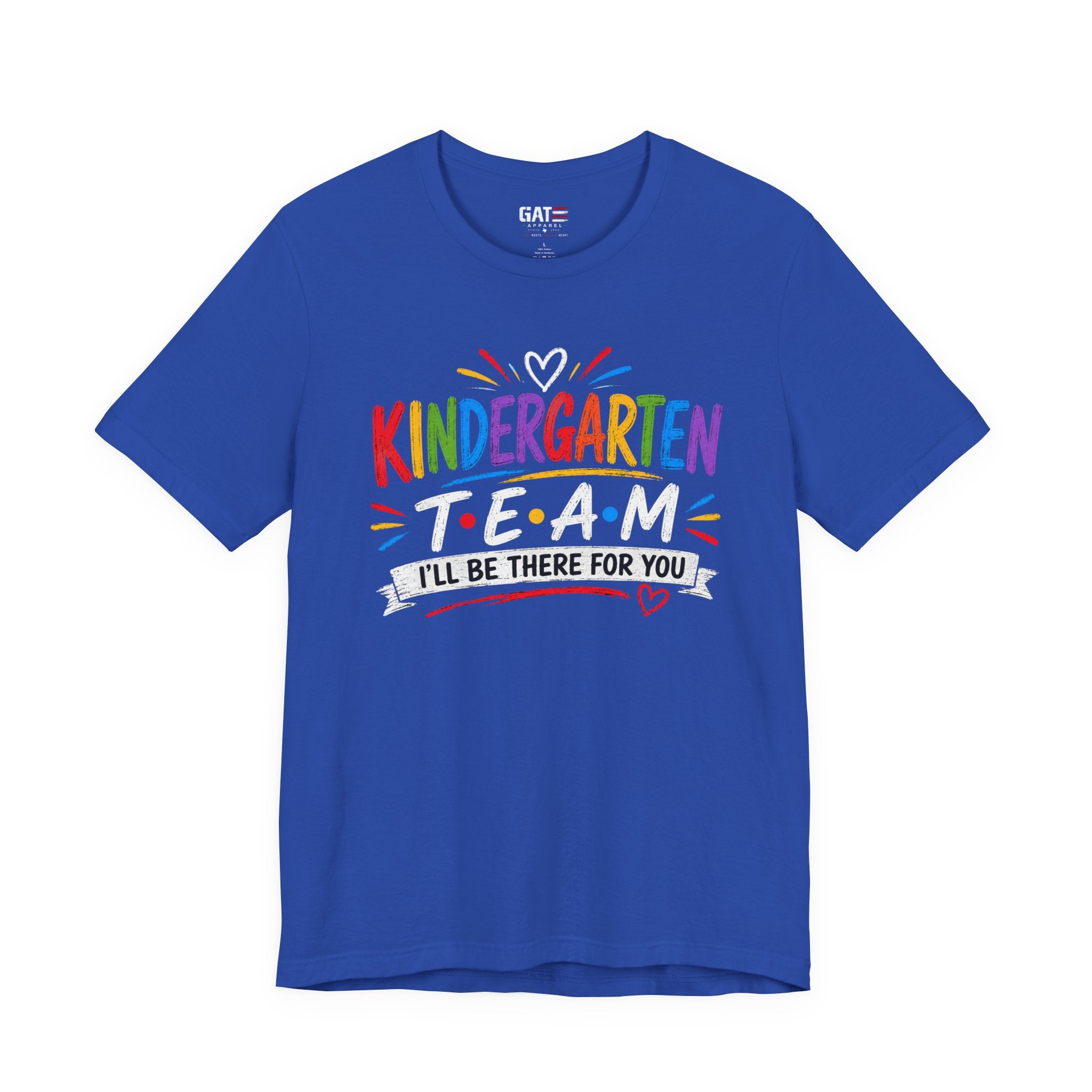 Kindergarten Team Tee, Teacher Squad Shirt, Color Dot Inspired Teacher Shirt, Grade Level Team Gift, School Staff Apparel, Friends Theme