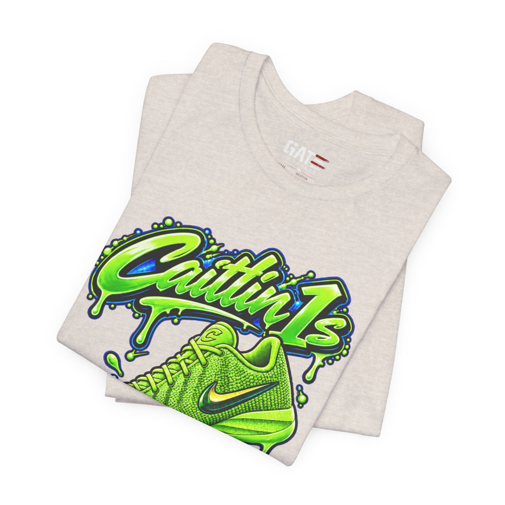 Caitlin Clark Caitlin 1s Electric Green Sneaker Shirt