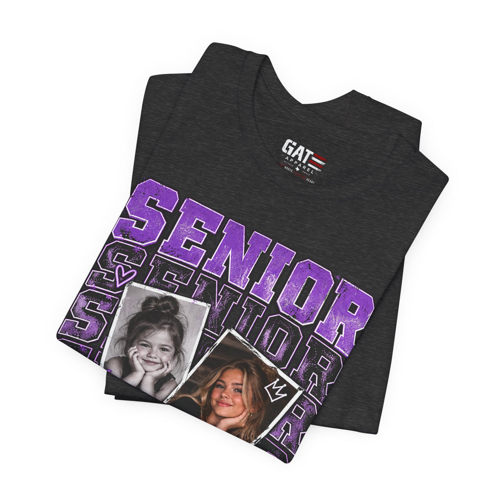 Senior 2027 Then & Now Yearbook Photo Shirt