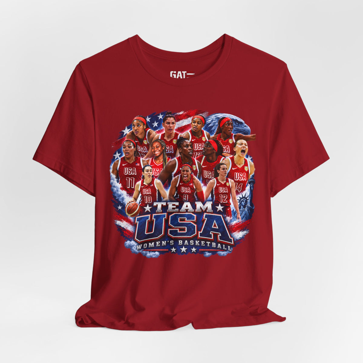 Team USA Women's Basketball Shirt | FIBA Tee 2026 Design 3