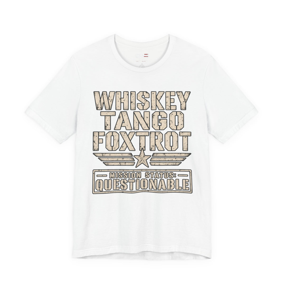 Whiskey Tango Foxtrot Mission Status Questionable Shirt