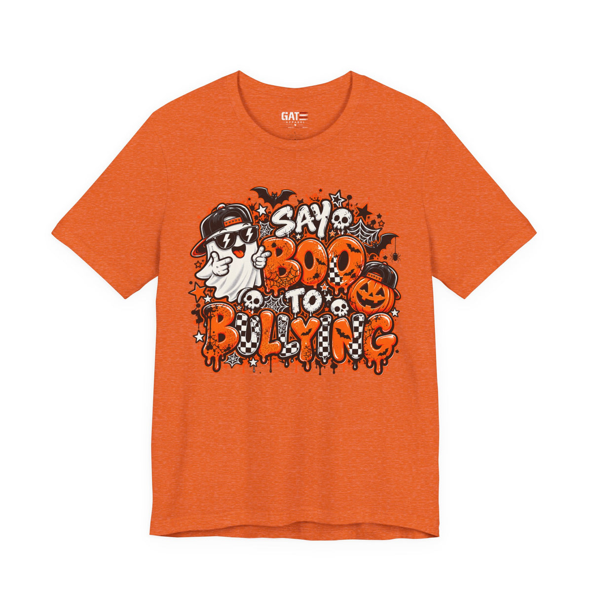 Anti-Bullying Teacher Shirt – Say Boo to Bullying Halloween Tee – product photo