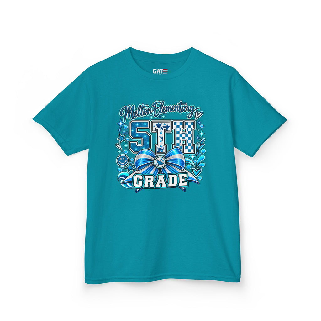 Melton 5th Grade Kids T‑Shirt — Ribbon Design
