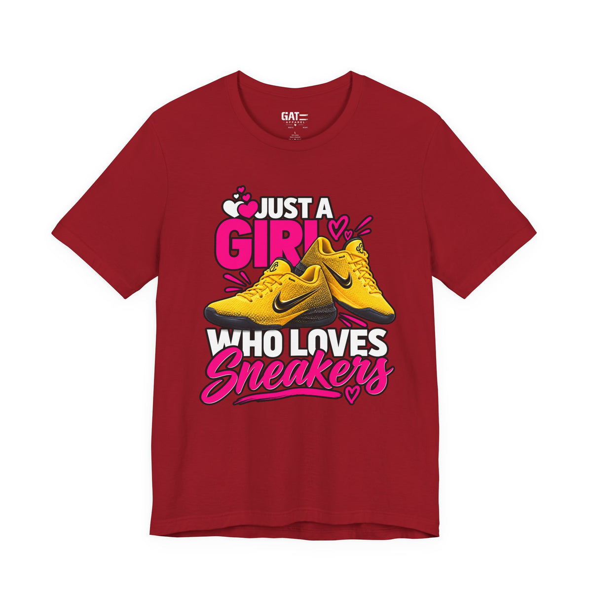 Caitlin Clark Caitlin 1s Just a Girl Sneaker Shirt | Style 3