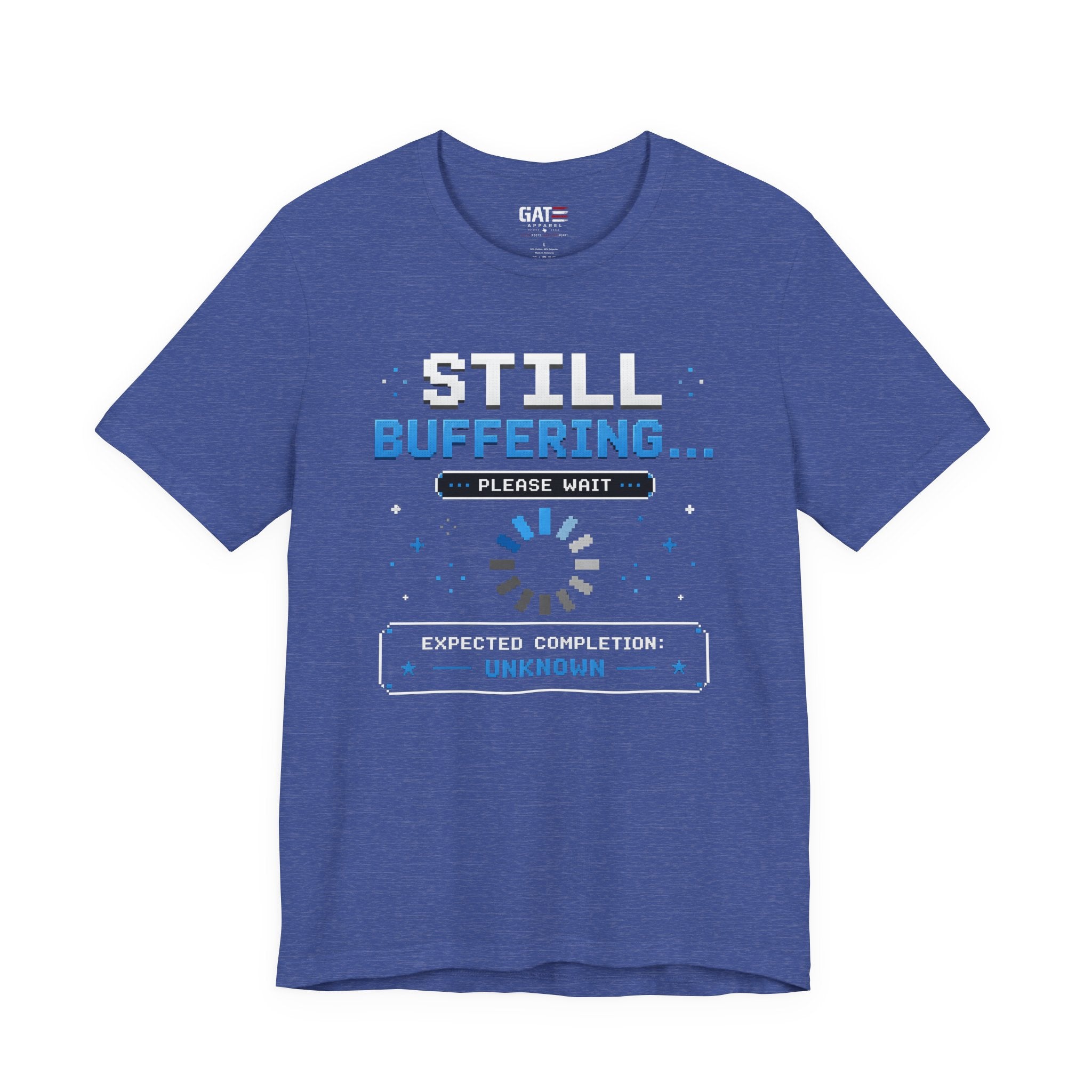 Funny Gamer Shirt, Buffering Shirt, Retro Gaming Tee, Gamer Gift, Video Game Shirt, Loading Screen Humor, Nerd T Shirt
