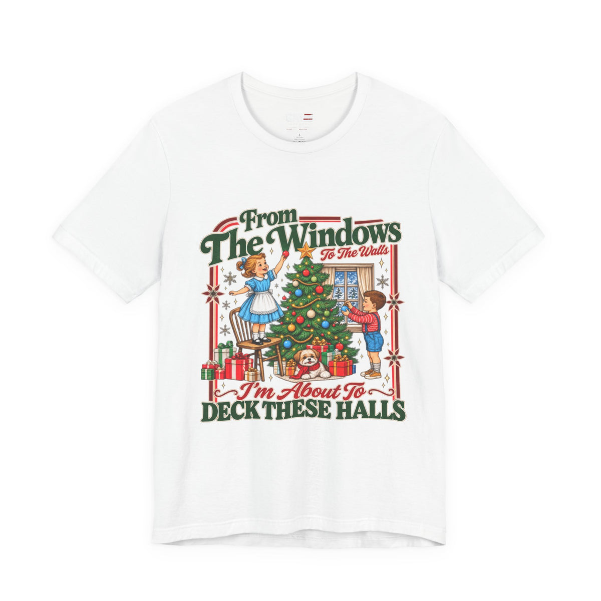Deck These Halls Christmas Shirt | Funny Holiday Tee
