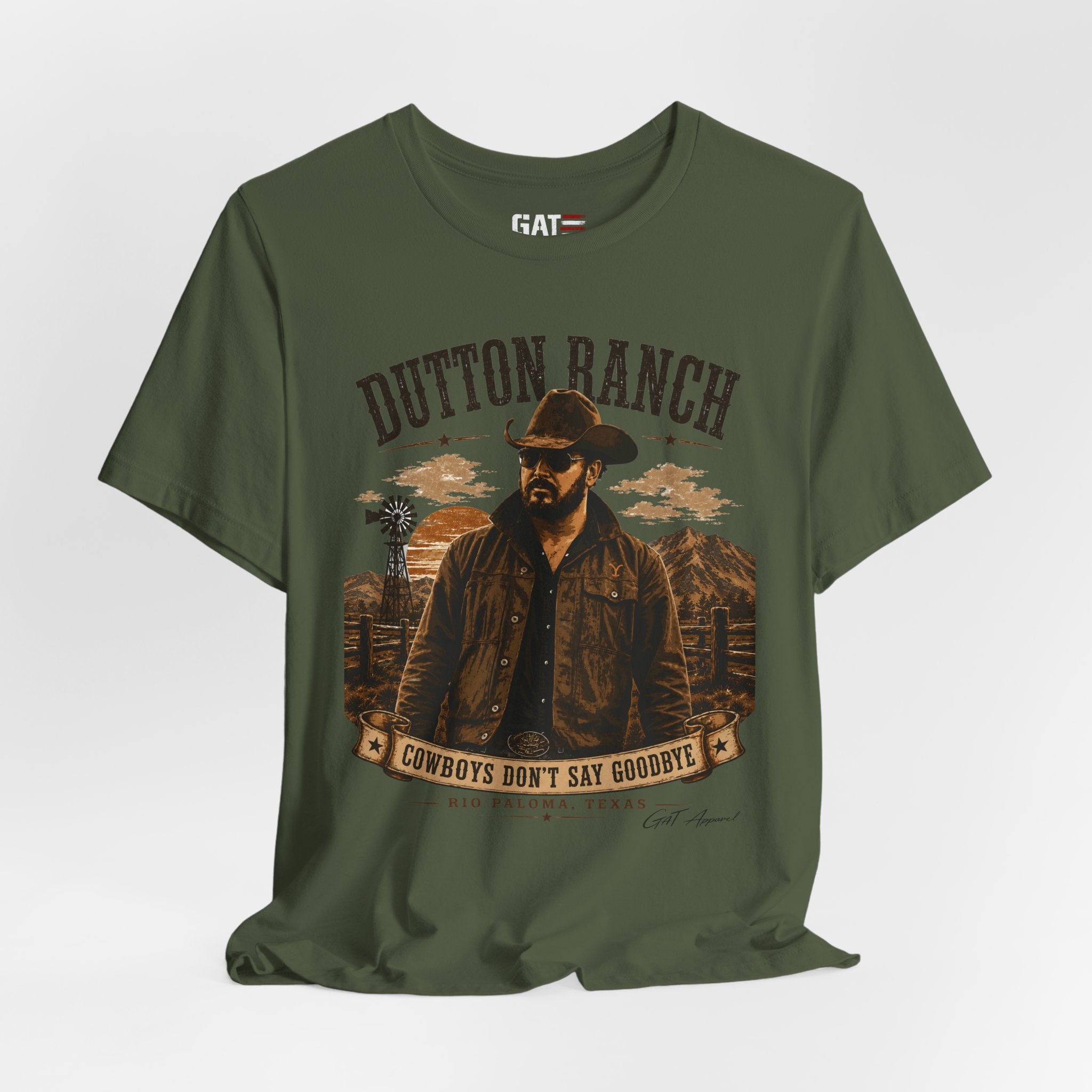 Cowboys Don't Say Goodbye Shirt | Dutton Ranch Style Tee