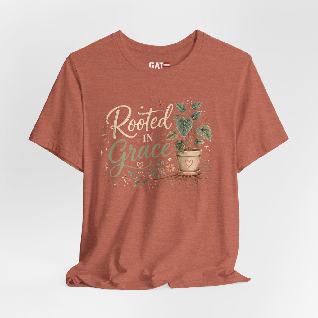 Christian Plant Lover Shirt for Women, Faith Based Gardening Tee, Houseplant Graphic Shirt, Botanical Christian Gift, Plant Mom Apparel