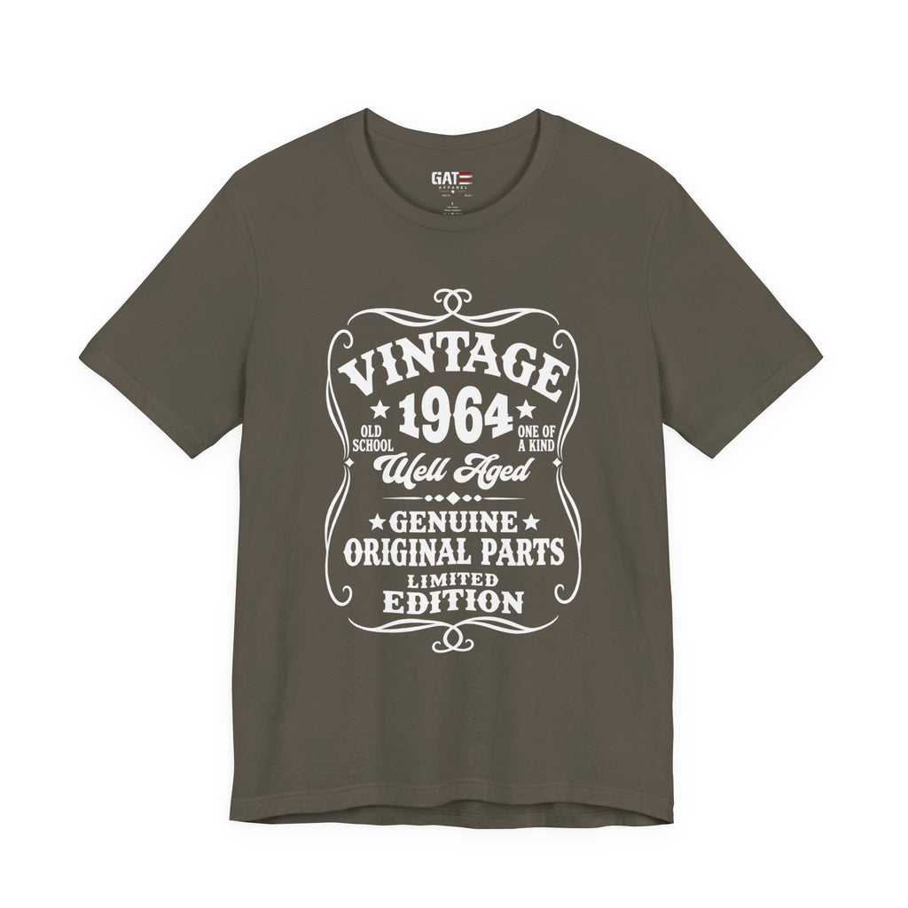 Personalized Birthday Shirt Vintage Well Aged T‑Shirt — Limited Edition Birthday Gift