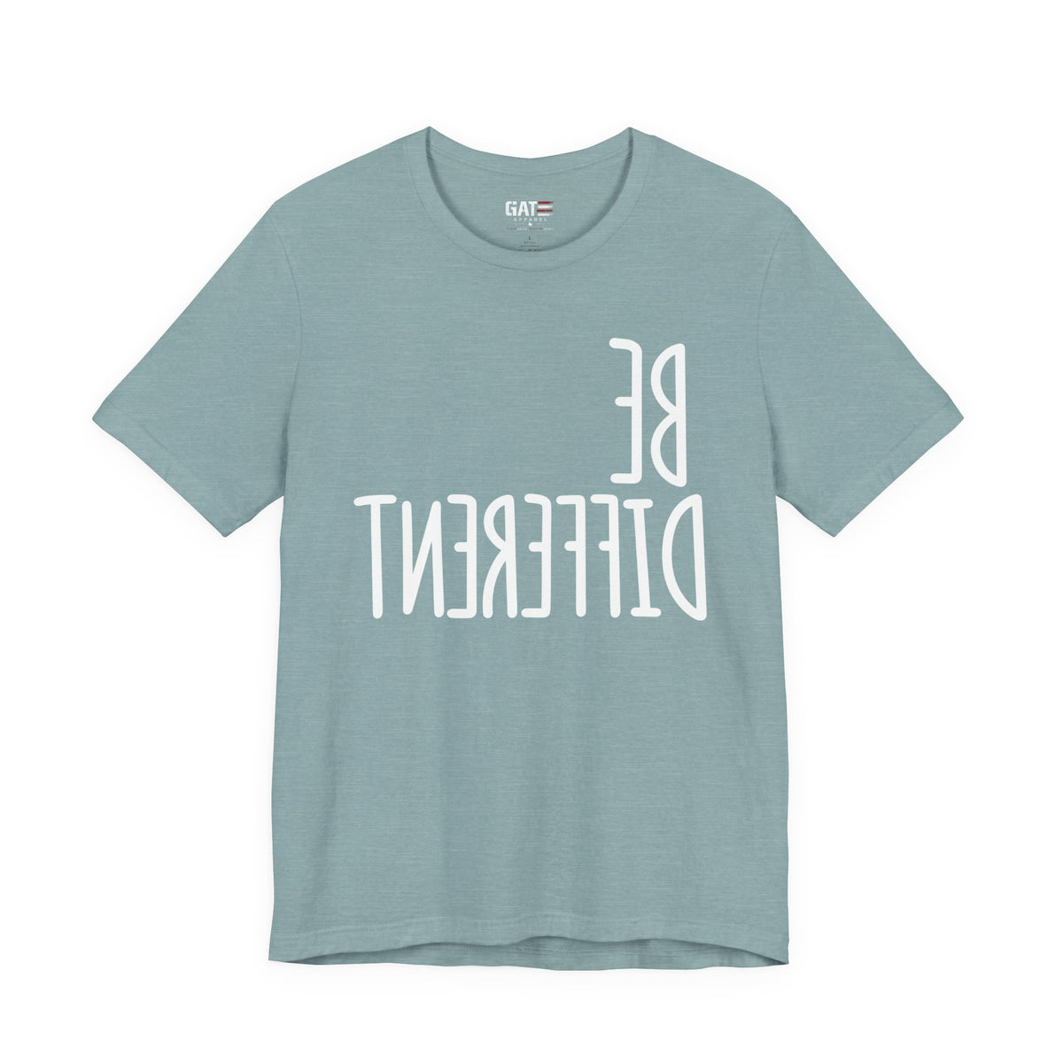 Be Different Upside Down Lettering Graphic T-Shirt - product image 15